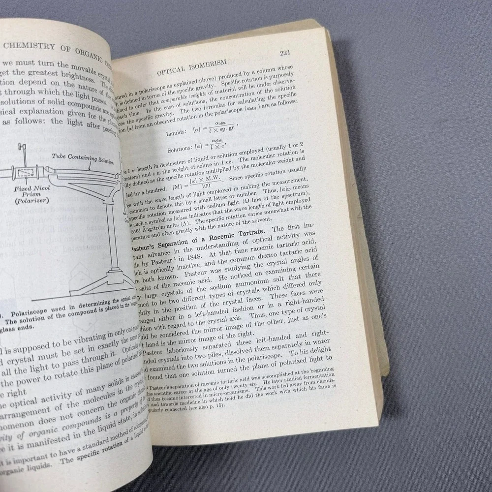 James Bryant Conant Chemistry of Organic Compounds PB 1944 USAFI EM 454 Science